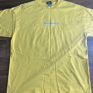 Dragon ball z tshirt size XL yellow shirt